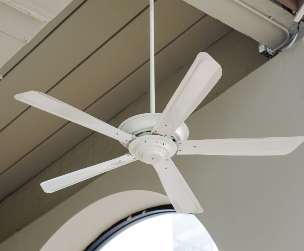 Can you put a downrod on the flush-mount ceiling fan?