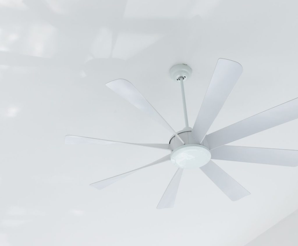 Can you put a downrod on the flush-mount ceiling fan?